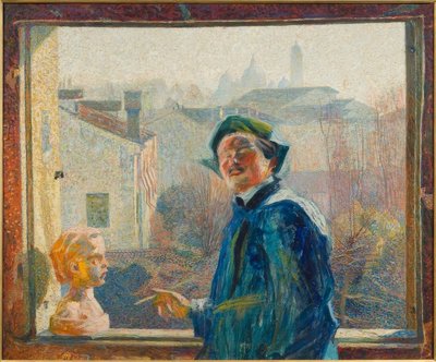 Valerio Brocchi / Painting by Umberto Boccioni by Umberto Boccioni